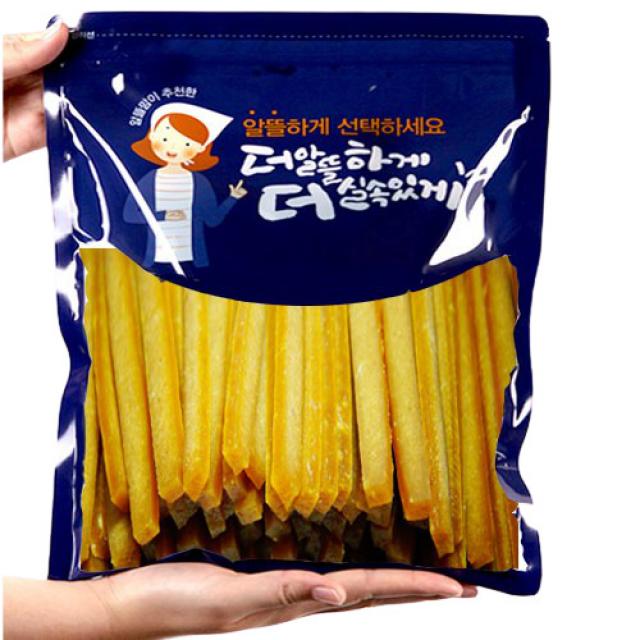 수제명가 대용량수제져키500g 8종 수제간식 1개 황태스틱500g