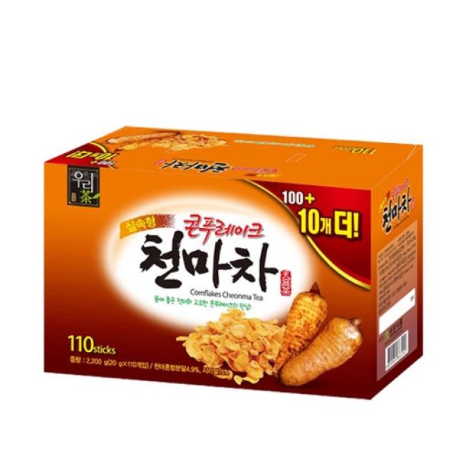 송원식품 SW006)송원 콘푸레이크 천마차110T, 20g, 110스틱