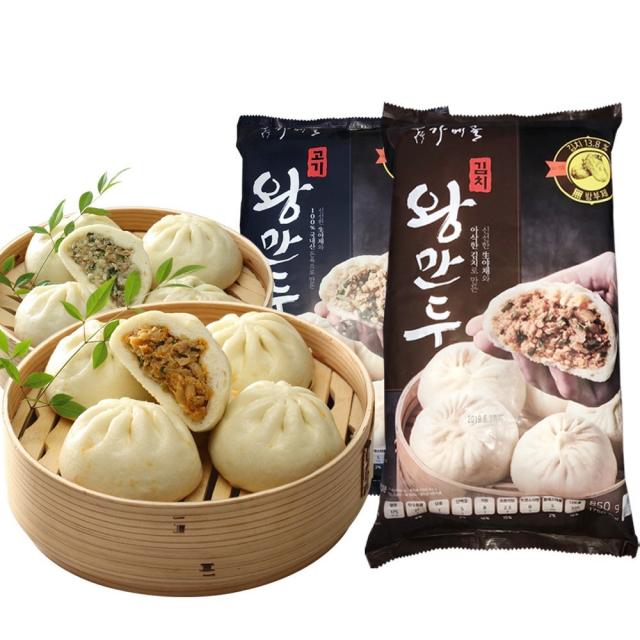 남대문가메골 고기왕만두 850g+김치왕만두 850g (각 1봉), 1set, 850g