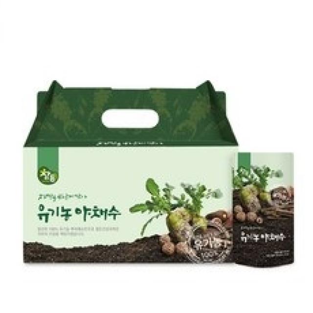  참든본사직영 유기가공품인증 Haccp 유기농야채수 150ml 30포