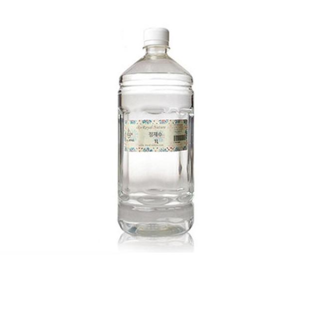 퓨어솝 정제수 1L 화장품만들기 재료, 증류수1L