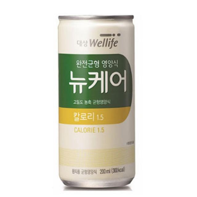 대상wellife 뉴케어 칼로리1.5 고칼로리 고단백 균형영양식, 30캔, 200ml