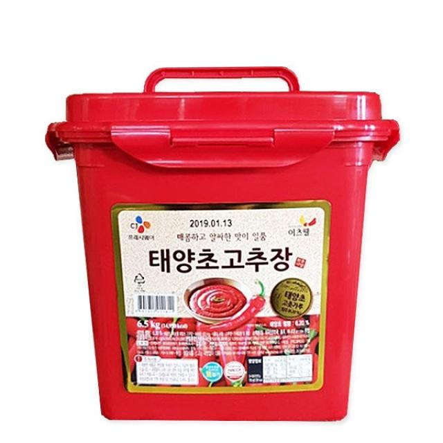 CJ 이츠웰 태양초고추장 6.5kg, 1개