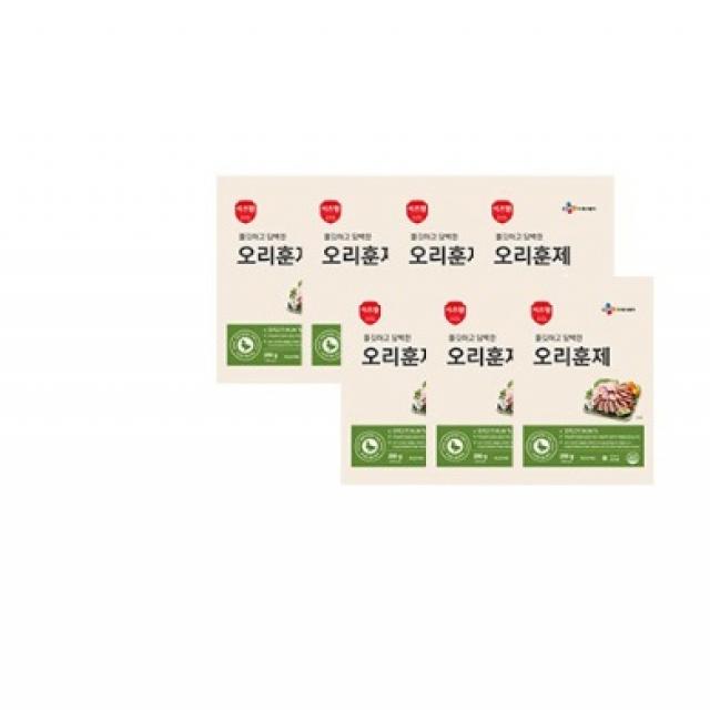 CJ프레시웨이 [CJ프레시웨이] 바른원칙 오리훈제(슬라이스 무항생제) 200g x 7, 단일상품