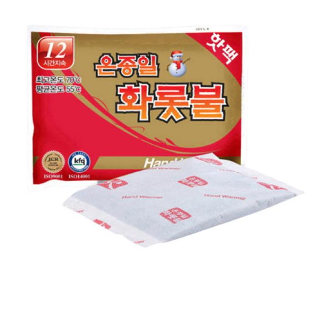 온종일화롯불 포켓형 핫팩, 200개