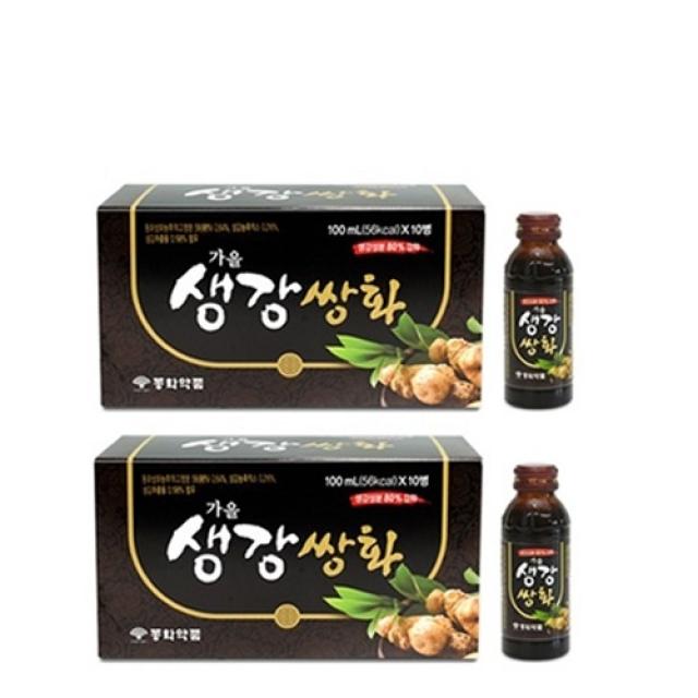 동화약품 가을생강쌍화 100ml x 20병 쌍화탕 가을쌍화 쌍화골드 생강쌍화, 20병