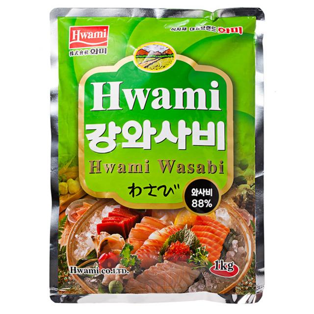 [화미] 와사비분, 1kg, 1개(강와사비)