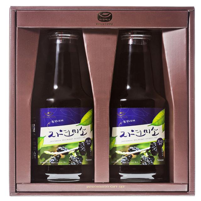 자연미소 오디 원액 세트 700ML 2병