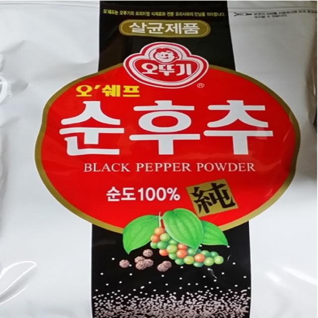  오뚜기 오쉐프 순후추 파우치 200g