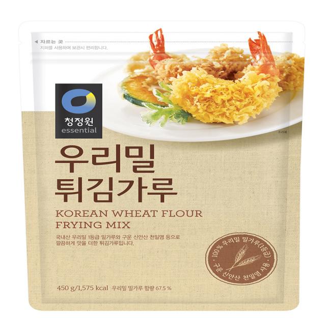 [청정원] 우리밀 튀김가루, 450g