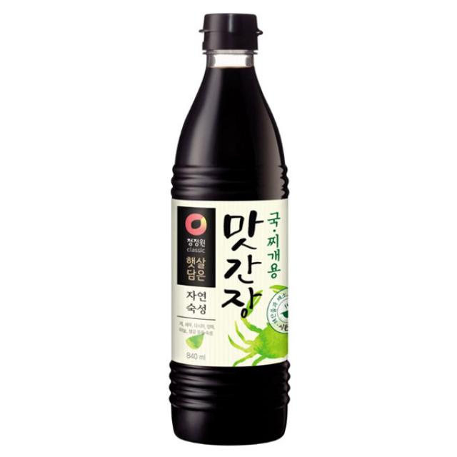 청정원 햇살담은 맛간장 국찌개용, 840ml, 1개