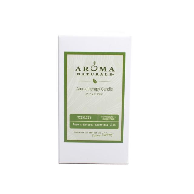 Aroma Naturals 아로마테라피 필라캔들 Vitality Green