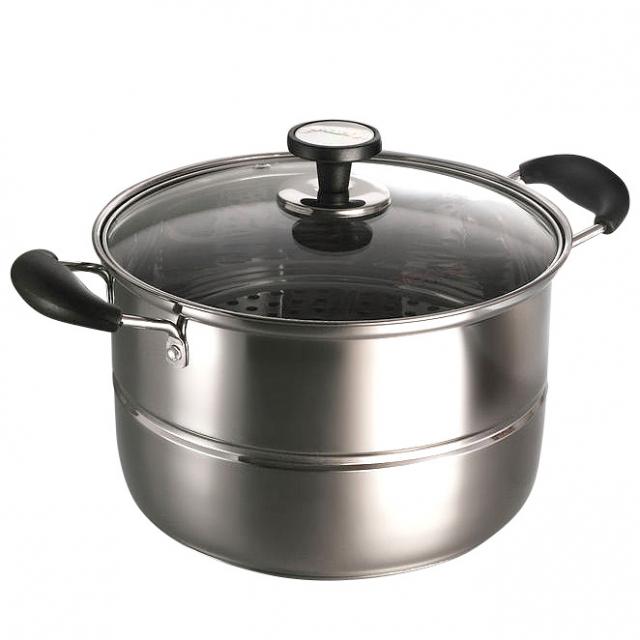 주방용품 키친아트 냄비 마이스터 미니 찜겸용 곰솥 (22cm) 찜냄비 곰솥 다용도 3중바닥, 본제품, 본상품선택