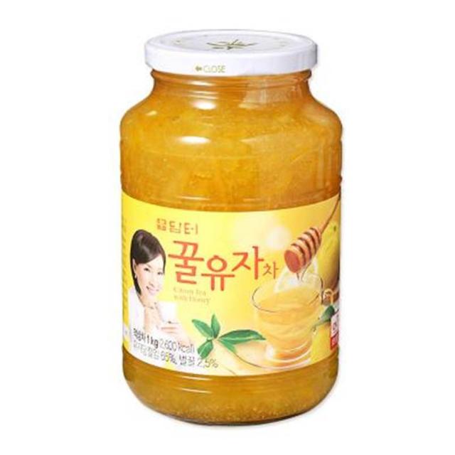 담터 꿀유자차 1kg 1병