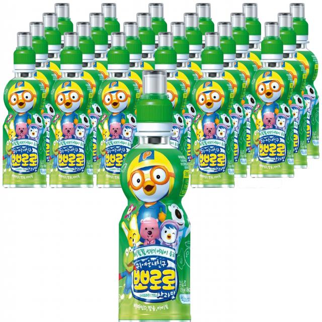 뽀로로 어린이음료 235ml 사과맛 24개