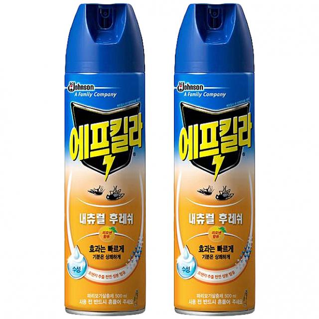 에프킬라 내추럴 후레쉬, 500ml, 2개