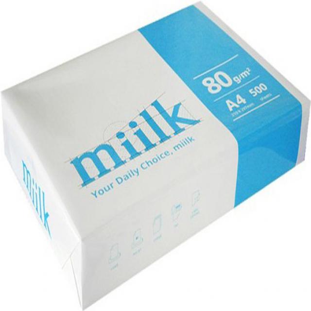 밀크 A4 복사용지 500매 80g 1개
