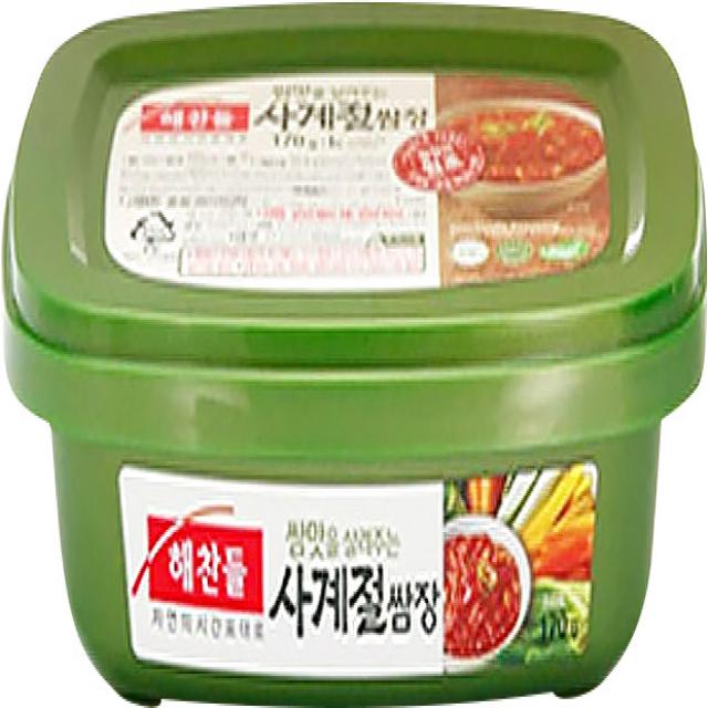 CJ 해찬들 사계절 쌈장 170g 식품 > 장/소스 장류, 옵션1. 사계절쌈장 170g