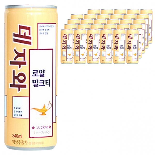 데자와 로얄 밀크티 홍차음료 240ml, 30개