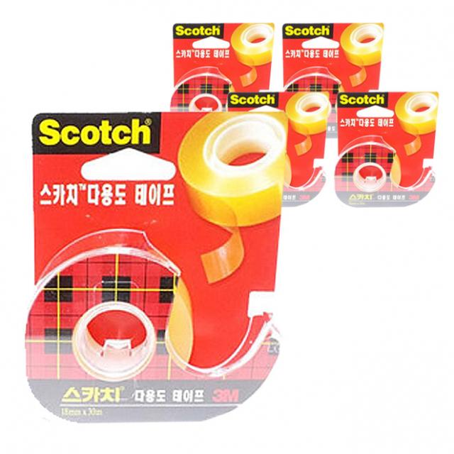 스카치 다용도 테이프 디스펜서 583 18mm X 30m 5개입