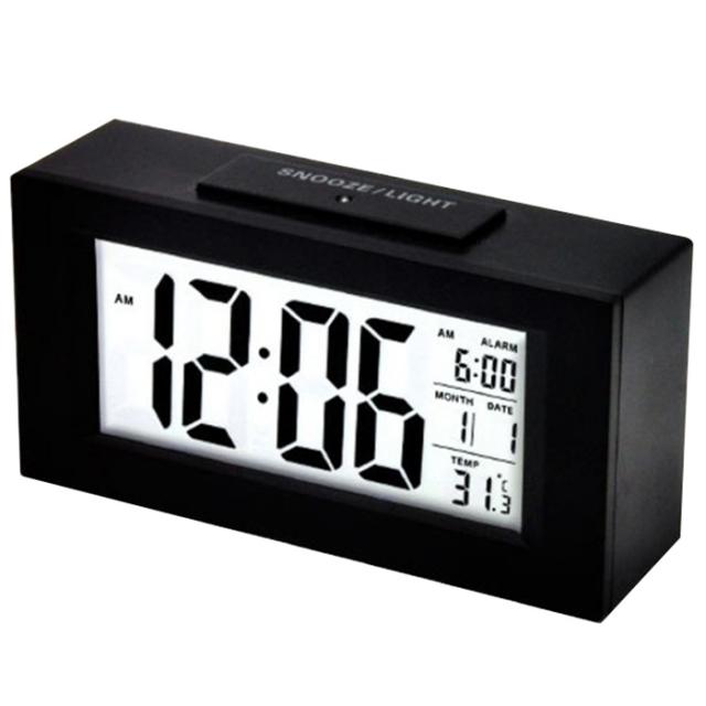 촘스토리 센서라이트 디지털 탁상시계 SL-03, 블랙