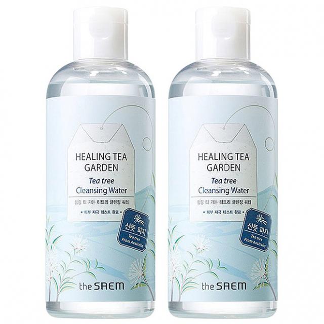 더샘 힐링 티 가든 티트리 클렌징 워터, 300ml, 2개