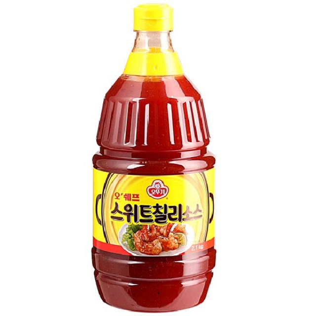 오뚜기 스위트 칠리소스 2.1kg 1개