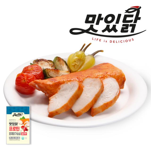 맛있닭 프로틴 훈제닭가슴살 칠리맛 100gX50팩(5kg), 상세 설명 참조, 50팩