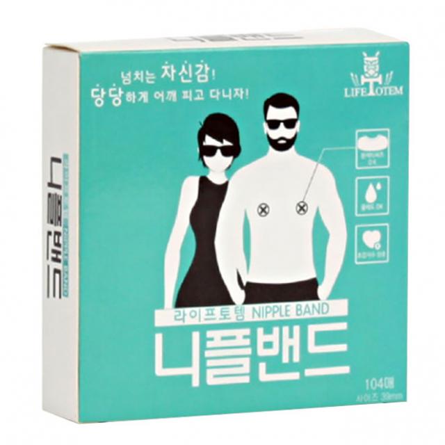 라이프토템 남녀공용 니플밴드 39mm, 1개