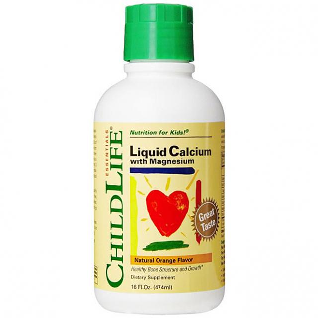차일드 라이프 차일 드라이프 액상 칼슘 마그네슘 16 Fl.Oz. (474ml) ChildLife Liquid Calcium with Magnesium Fl Oz, 474ml, 2개