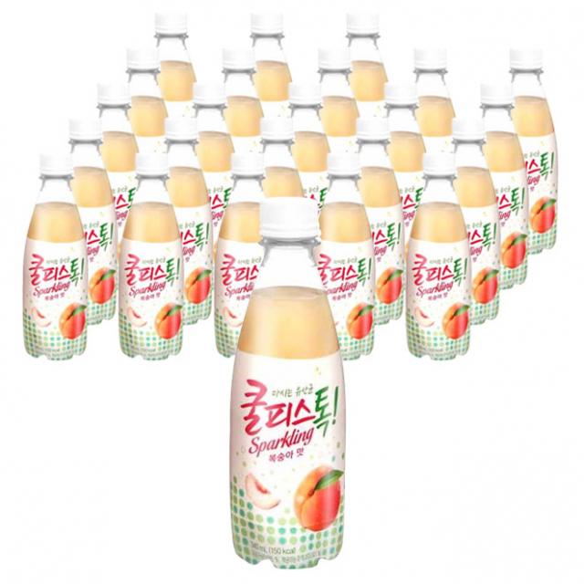 동원 마시는 유산균 쿨피스톡 복숭아맛, 340ml, 24개