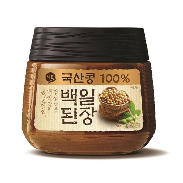 샘표 국산콩 백일된장 900g 1개