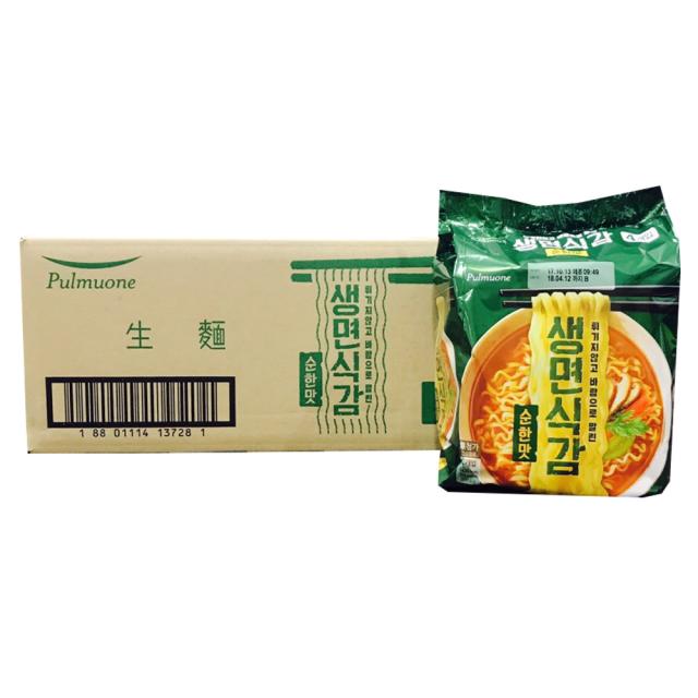 풀무원 생면식감 생라면 순한맛 32개입