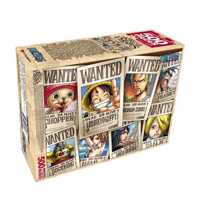 학산문화사 원피스 직소퍼즐 500pcs 현상수배, 1세트
