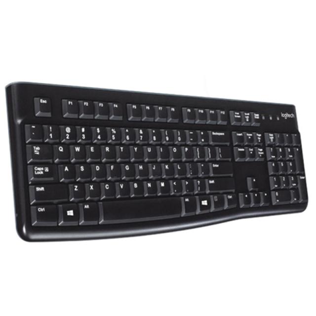 로지텍 Usb 유선 키보드 K120 혼합 색상
