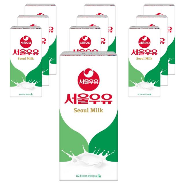 서울우유 멸균우유 1000ml 10개입
