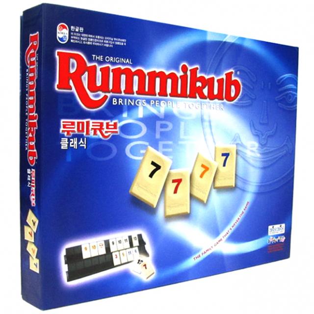 코리아보드게임즈 루미큐브 클래식 보드게임 혼합색상