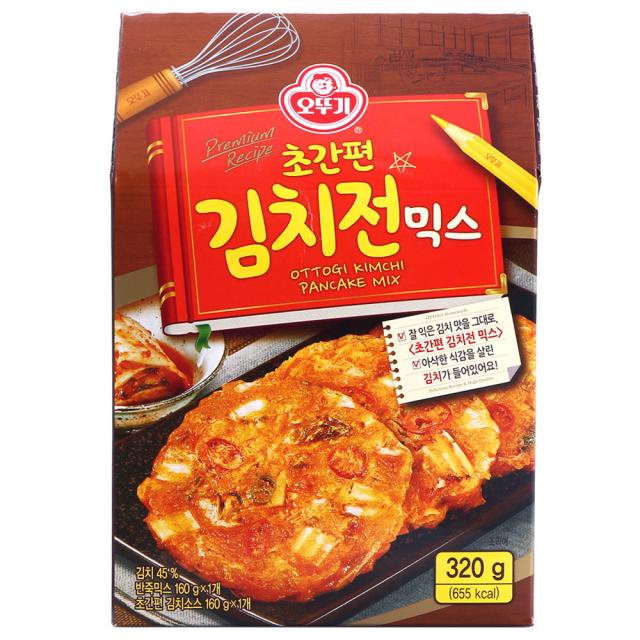 오뚜기 초간편 김치전 믹스, 320g, 1개