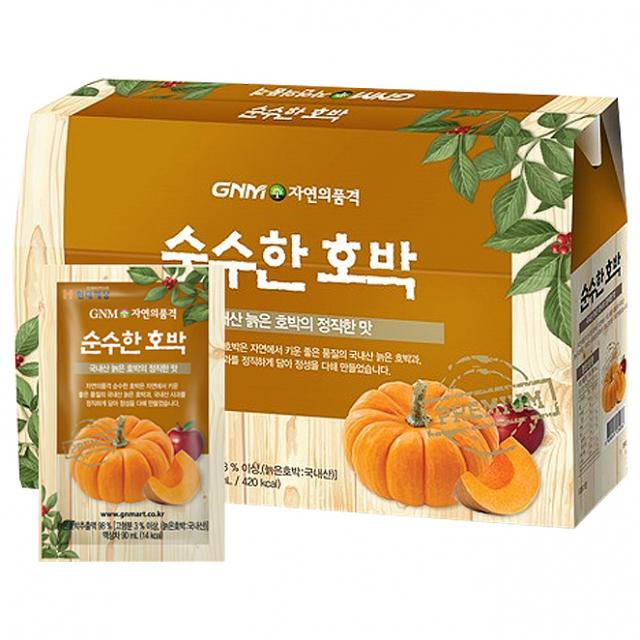 GNM자연의품격 순수한 호박즙, 90ml, 30개입