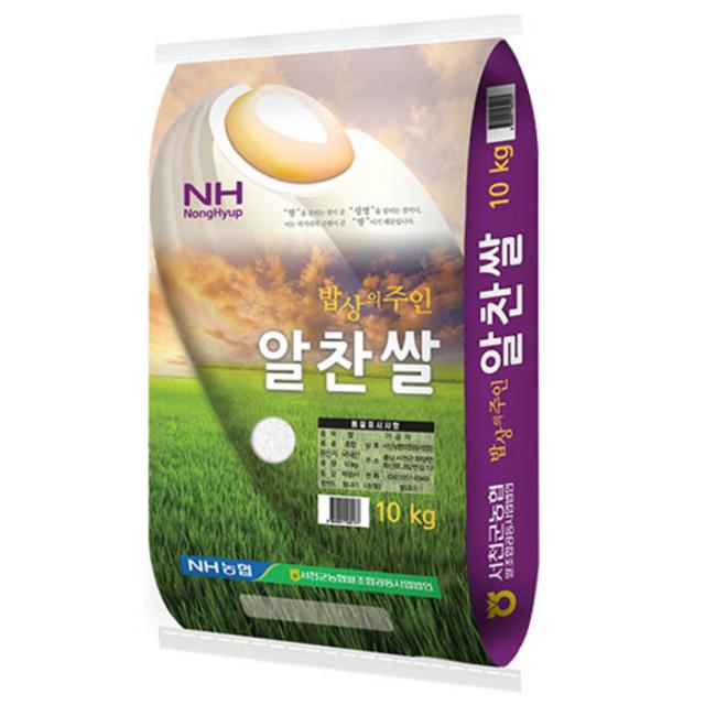 농협 2019년산 알찬쌀 백미 10kg 1개