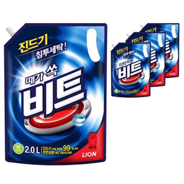 비트 액상세제 일반용 리필 2l 4개