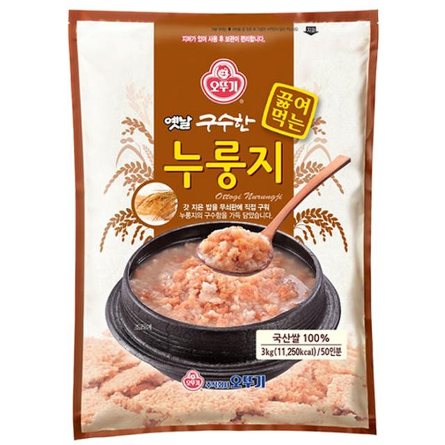 오뚜기 옛날 구수한 누룽지 3kg 1개