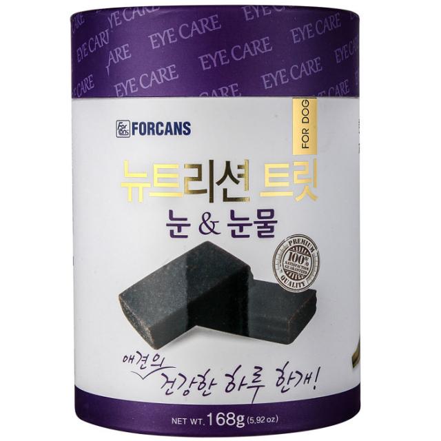 포켄스 애견 영양제 뉴트리션 트릿 눈&눈물 168g 1개