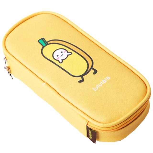 포포팬시 룰루랄라 멀티 파우치형 필통 바나나 1개