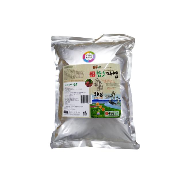 순천만 함초 자염소금, 3kg