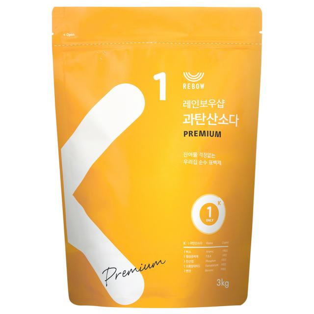 레인보우샵 과탄산소다 프리미엄 3kg 1개