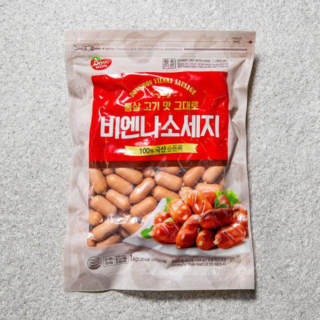 동원에프앤비 비엔나소시지 1kg 1개