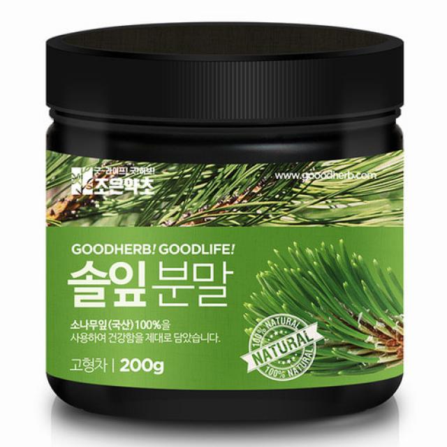 조은약초 솔잎분말 200g 1개