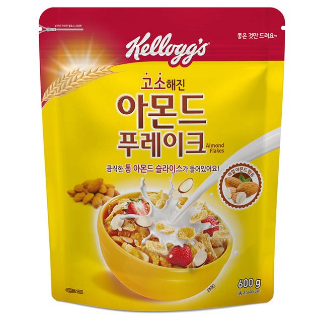 켈로그 아몬드 푸레이크 600g 1개