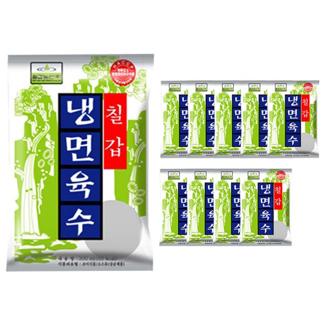 칠갑농산 냉면육수, 300ml, 10개입